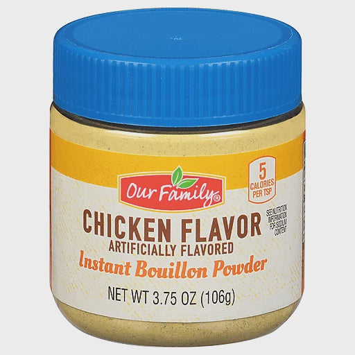 Our Family Instant Chicken Bouillon 3.75oz