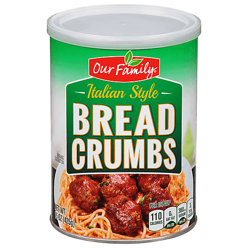 Our Family Italian Style Bread Crumbs 15oz
