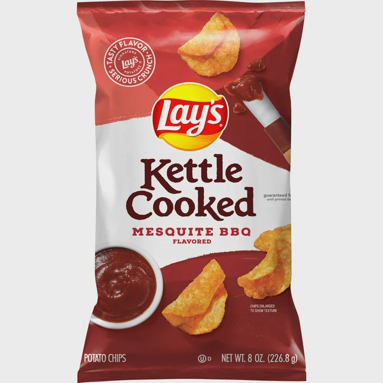 Our Family Kettle Cooked Mesquite BBQ Chips 8oz