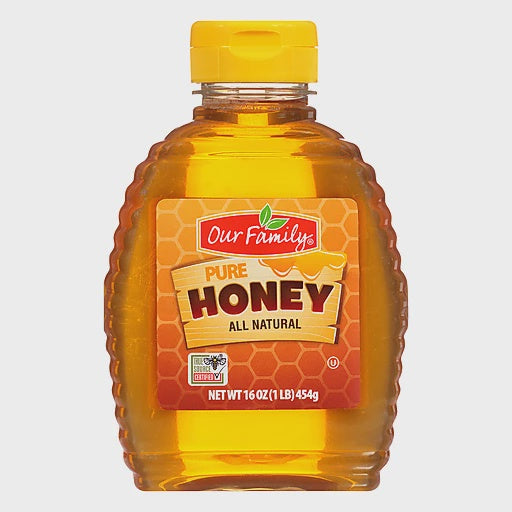 Our Family Pure Honey 16oz
