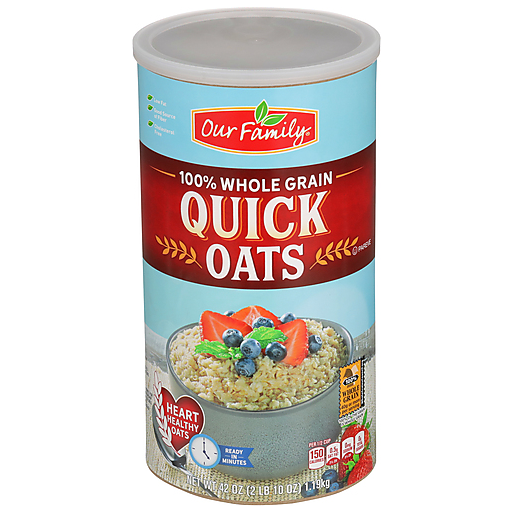 Our Family Quick Cooking Oats 42oz