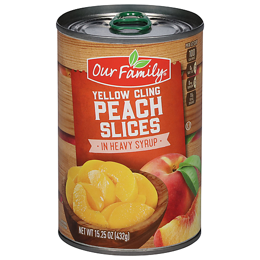 Our Family Sliced Peaches 16oz