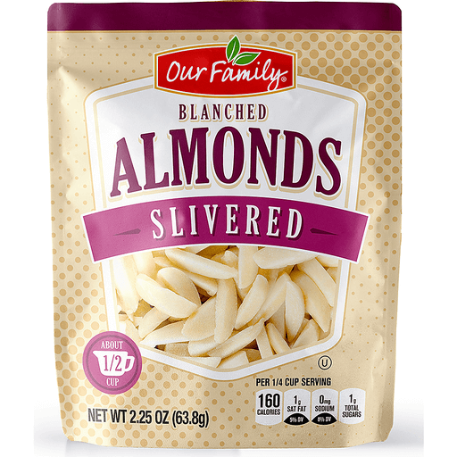 Our Family Slivered Almonds 6oz