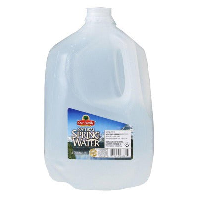 Our Family Spring Water 1 gallon