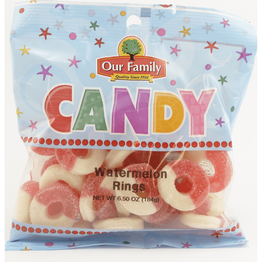 Our Family Watermelon Rings 6.25oz