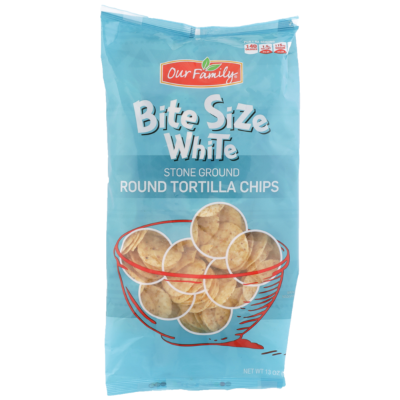 Our Family Bite Size Tortilla Rounds 12 oz.