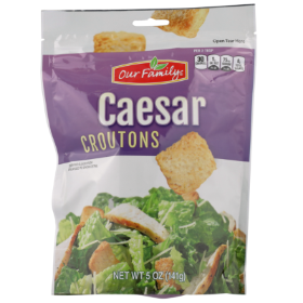 Our Family Caesar Croutons 5 oz