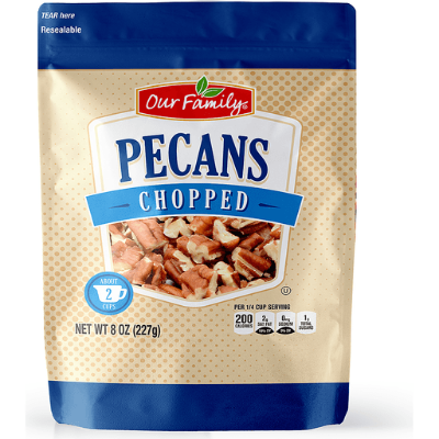 Our Family Chopped Pecans 8 oz
