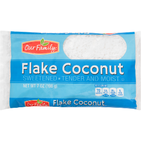 Our Family Flake Coconut 7 oz.