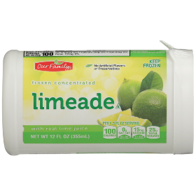 Our Family Frozen Limeade 12oz
