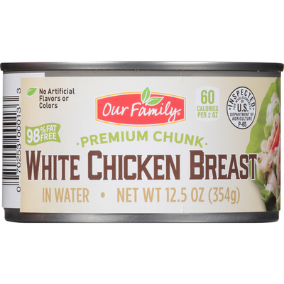 Our Family Premium White Chunk Chicken Breast