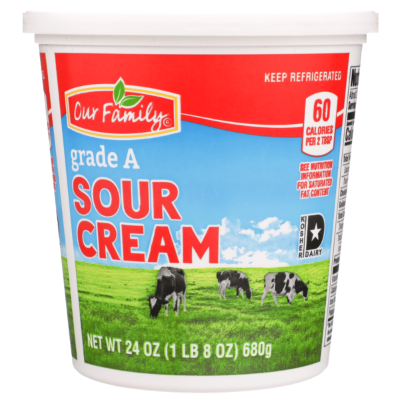 Our Family Sour Cream 24oz