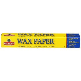 Our Family Wax Paper 75 sq ft