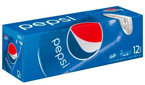 Pepsi 12 pack cans