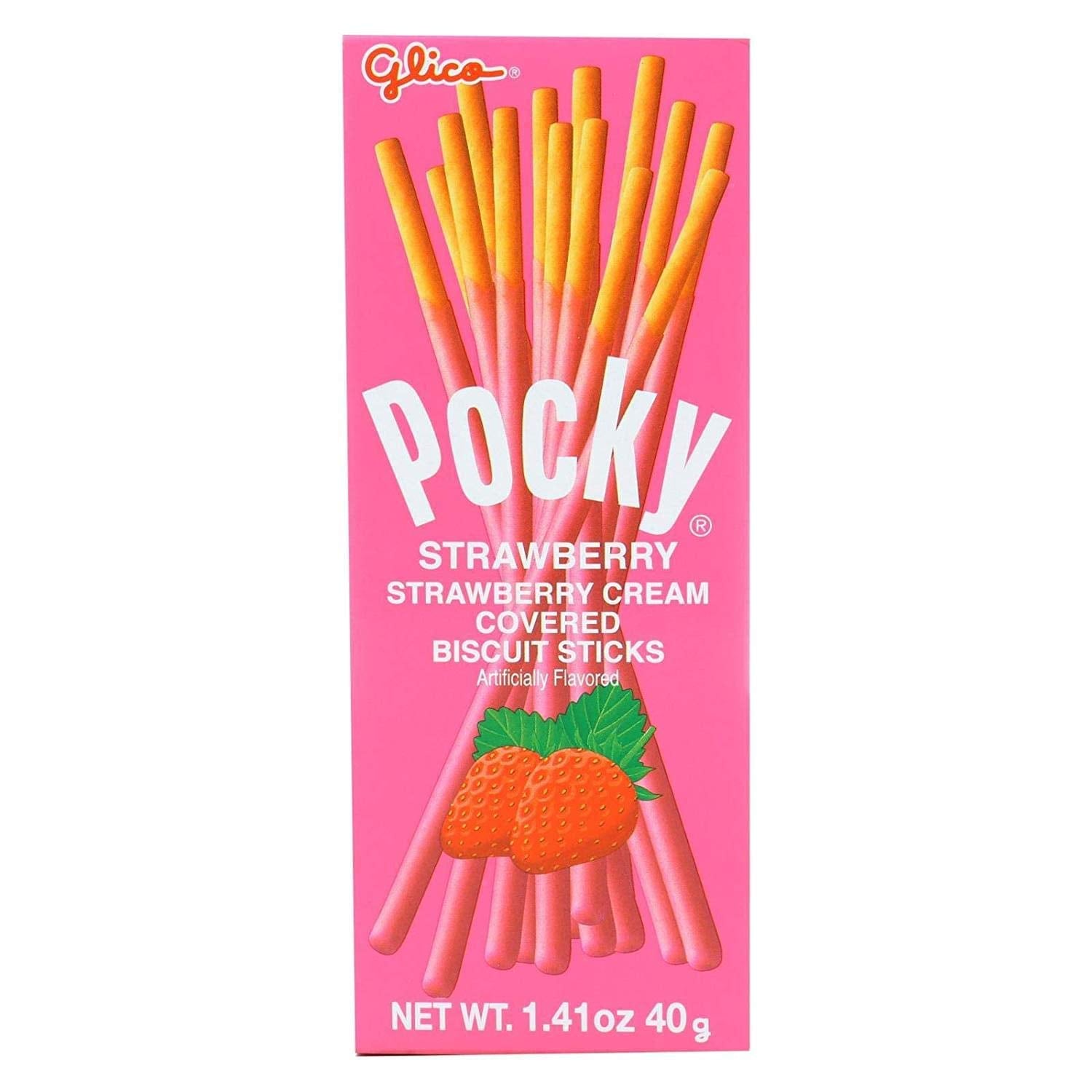 Pocky Biscuit Sticks Strawberry 1.41oz