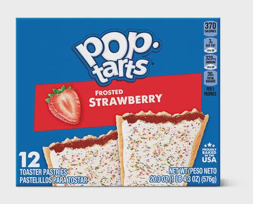 Pop Tarts Frosted Strawberry 12ct