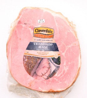 Pork, Cloverdale Teardrop Half Ham $5.59/lb