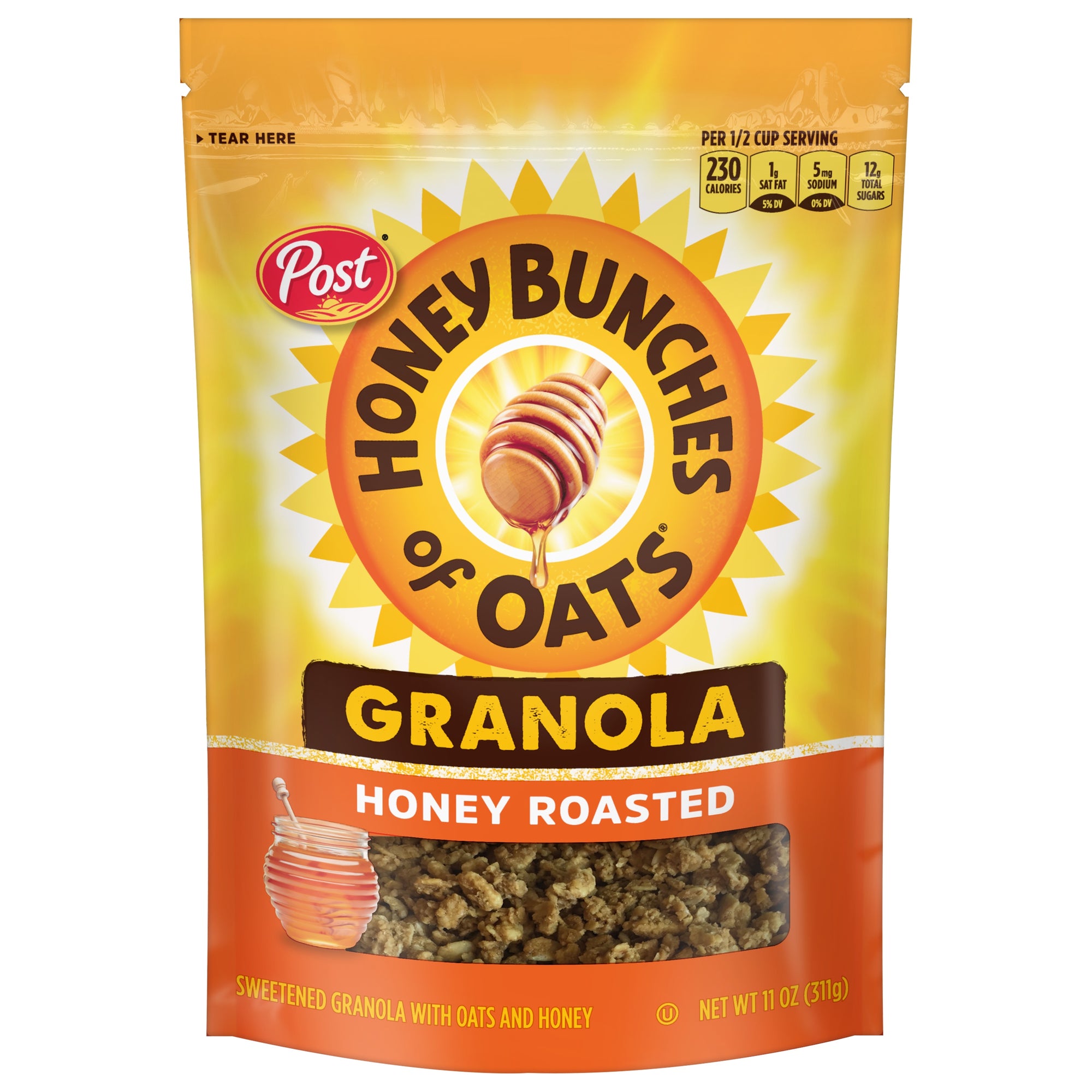 Post Honey Bunches of Oats Honey Roasted Granola 11oz