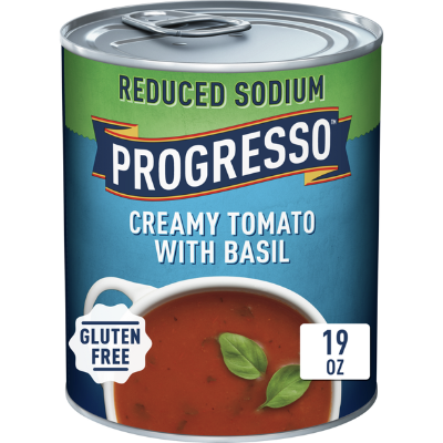 Progresso Creamy Tomato With Basil Reduced Sodium 19oz.