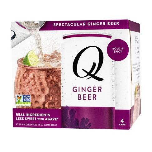 Q Ginger Beer 4pk