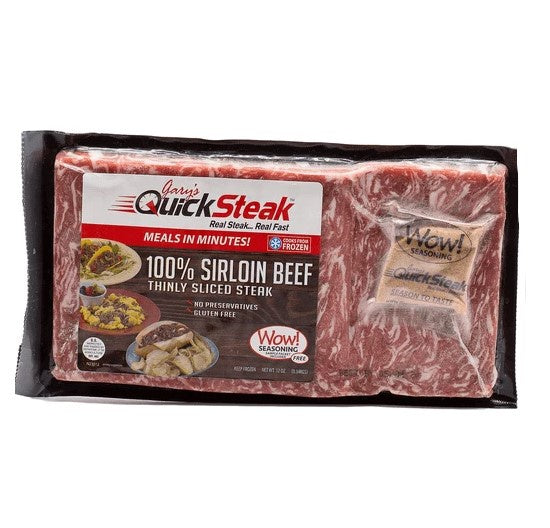 Green Valley Foods Gary's Quick Release Sirloin Steak 12oz