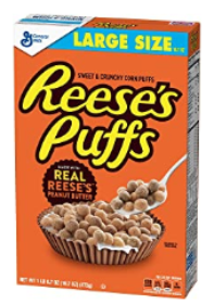 General Mills Reese's Puffs Cereal 16.7oz