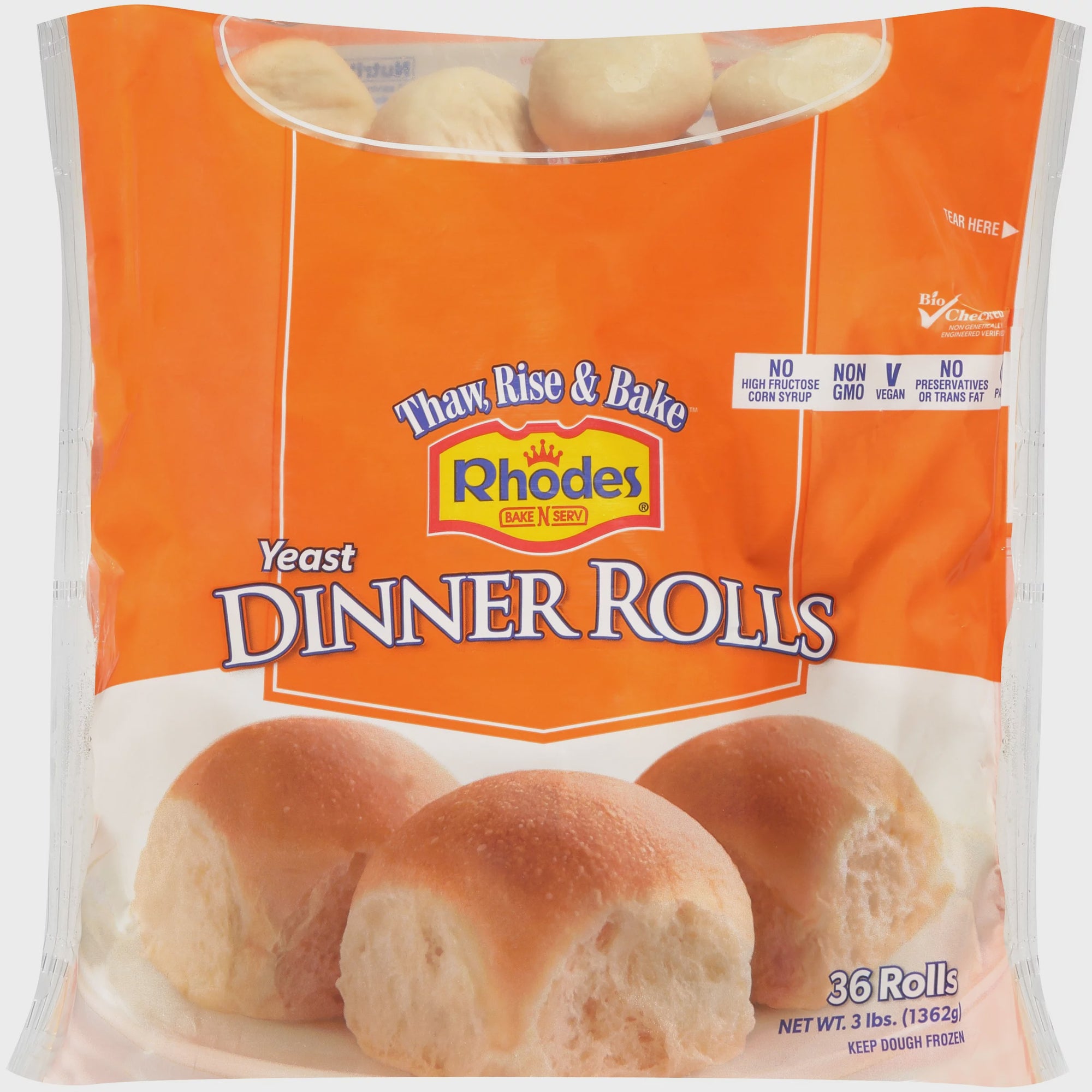 Rhodes Dinner Rolls 36 Rolls