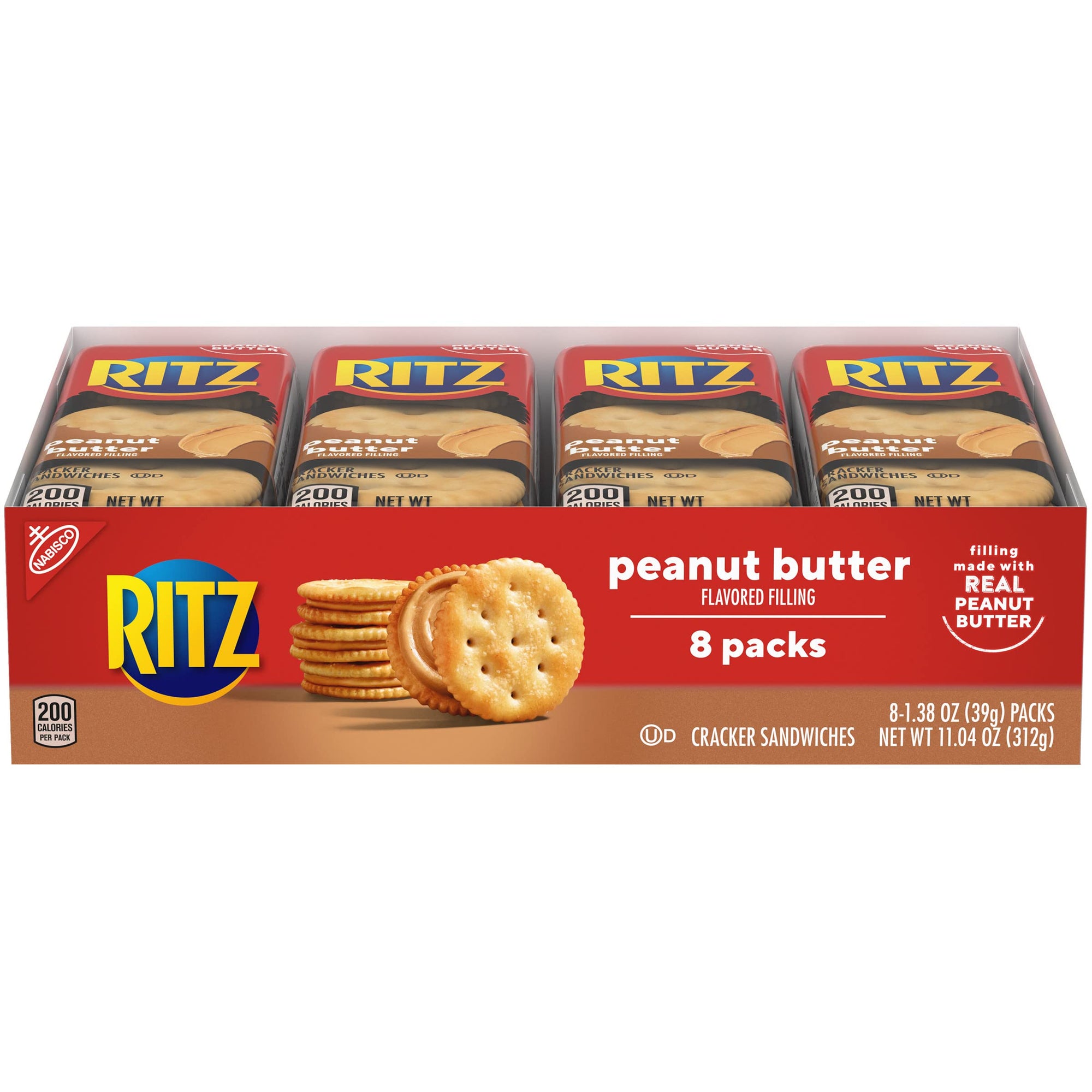 Ritz Peanut Butter Sandwich Crackers 11.4oz