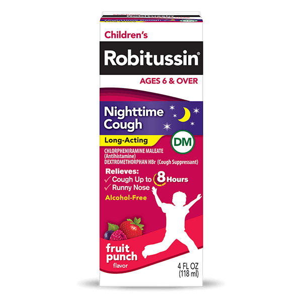 Robitussin Children's DM Nightime Cough Syrup 4oz