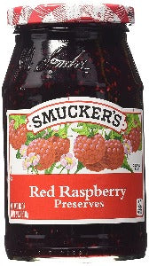 Smucker's Red Raspberry Preserves 18oz