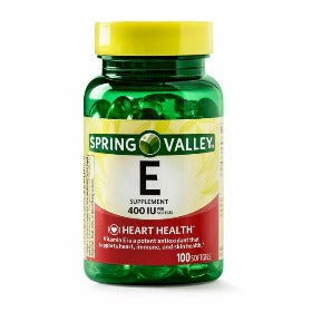 Spring Valley Vitamin E 400 IU - 100softgels