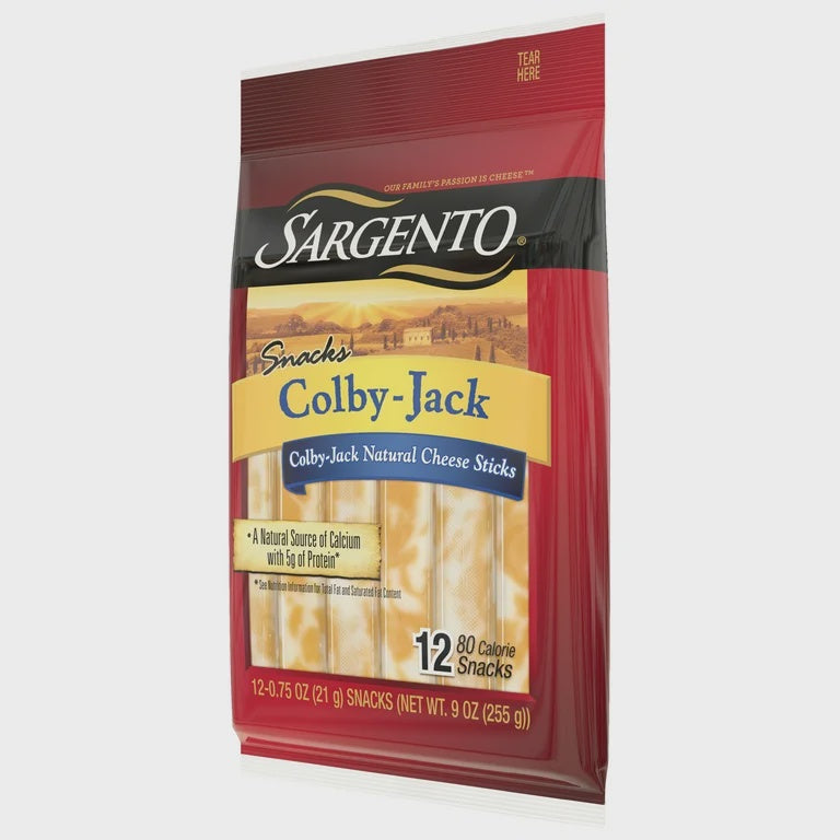 Sargento Colby Jack Cheese Sticks 12 count