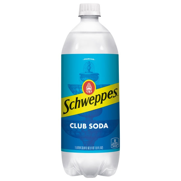 Schwepps Club Soda 1ltr