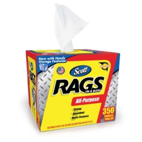 Scott Shop Rags in a Box (350ct)