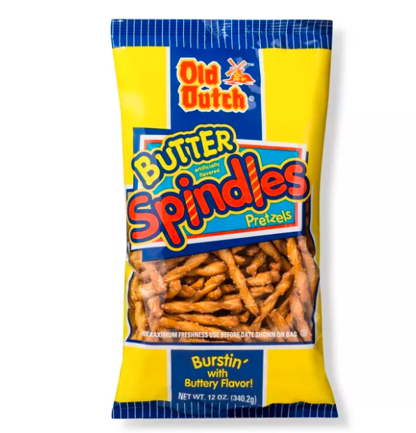 Old Dutch Butter Spindles Pretzels 12oz