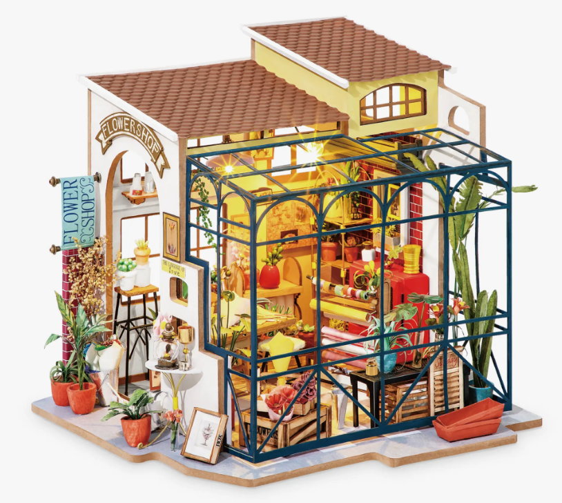 DIY Miniature House Emily's Flower Shop