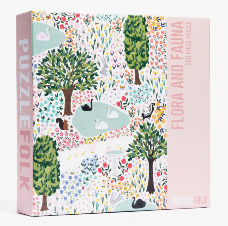 Flora & Fauna 500 Piece Puzzle