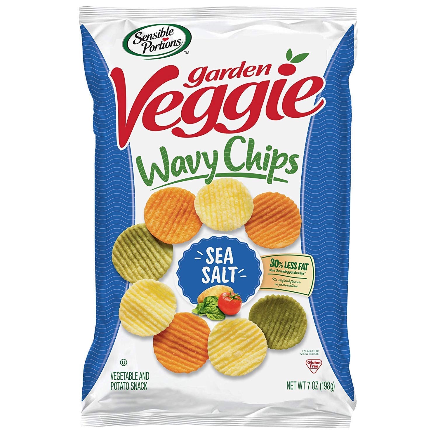 Sensible Portions Veggie Wavy Chips 7oz