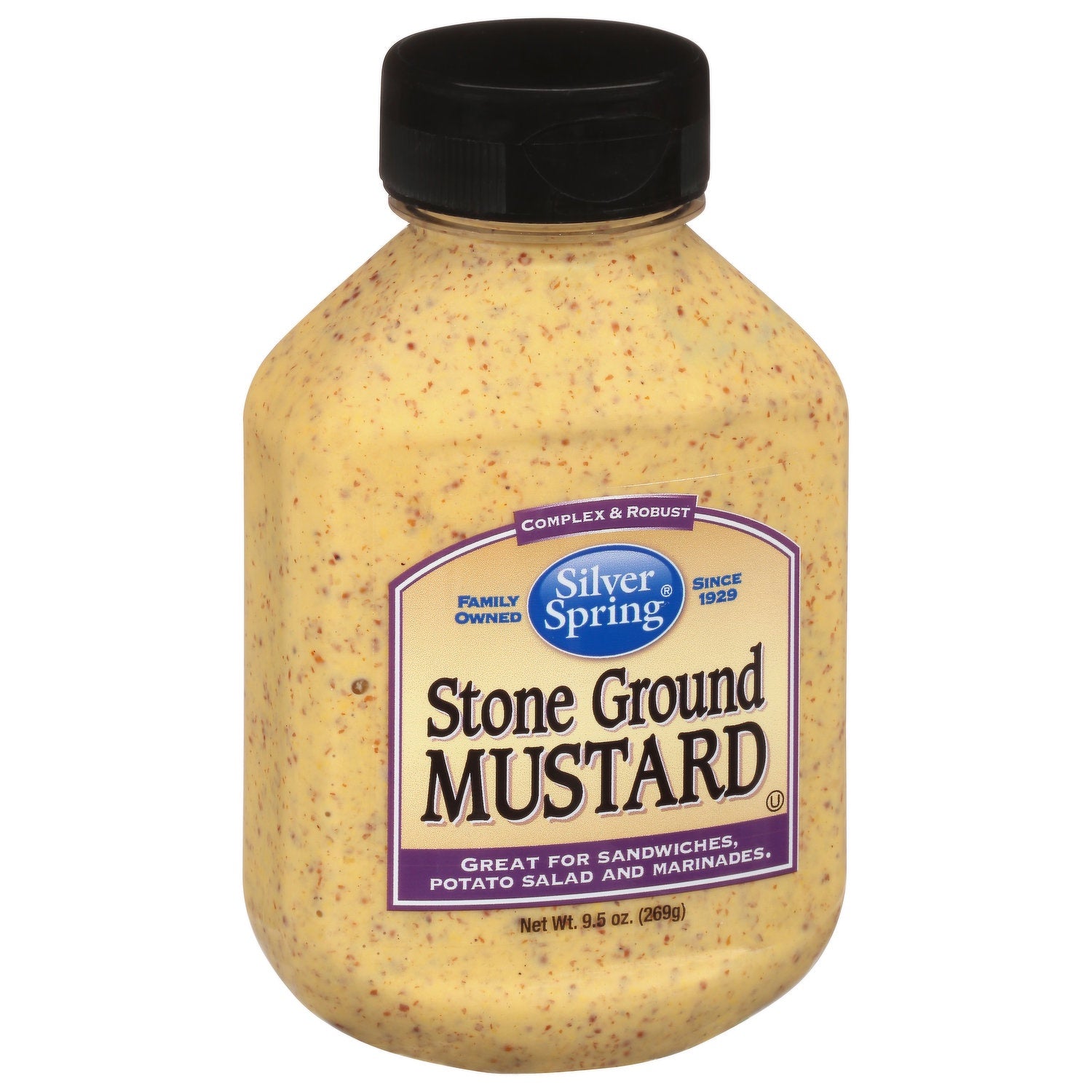 Silver Spring Stone Ground Mustard 9.5oz