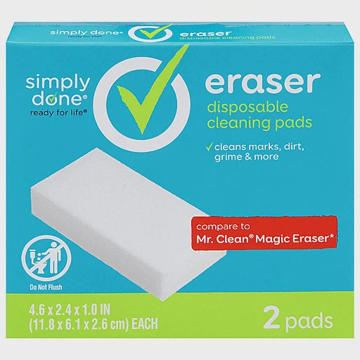 Simply Done Eraser Sponge 2pk