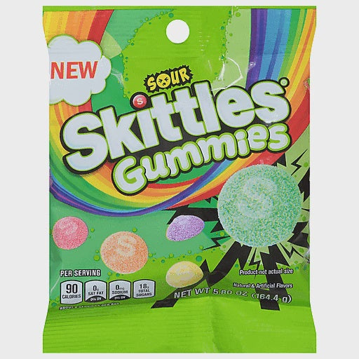 Skittles Sour Gummies 5.8oz