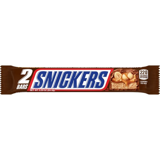 Snickers Bar Candy King Size 3.29oz