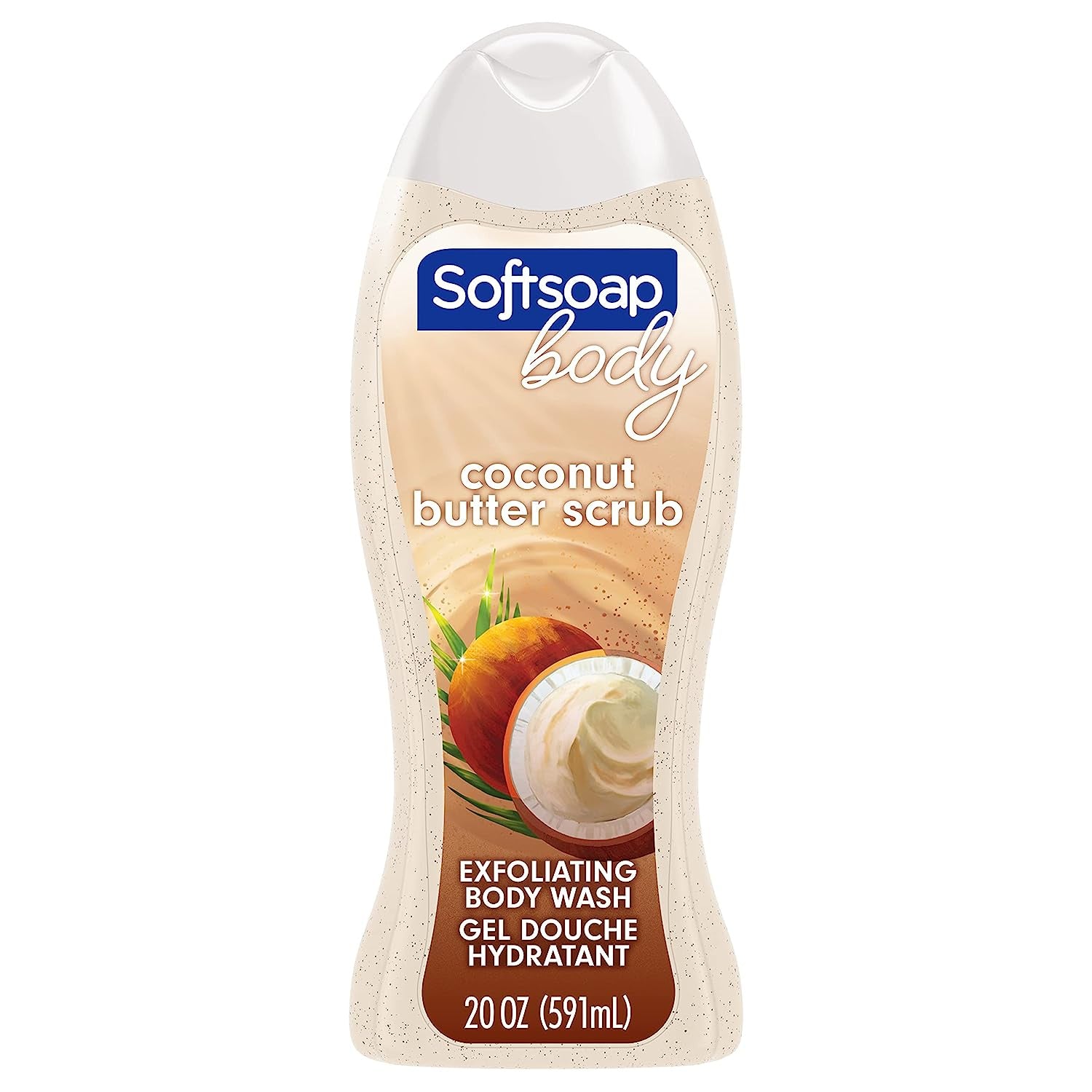 Softsoap Body Exfoliating Coconut Butter 20oz