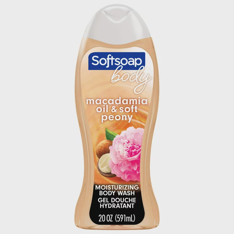 Softsoap Body Hydrating Macadamia Oil & Soft Peony 20oz