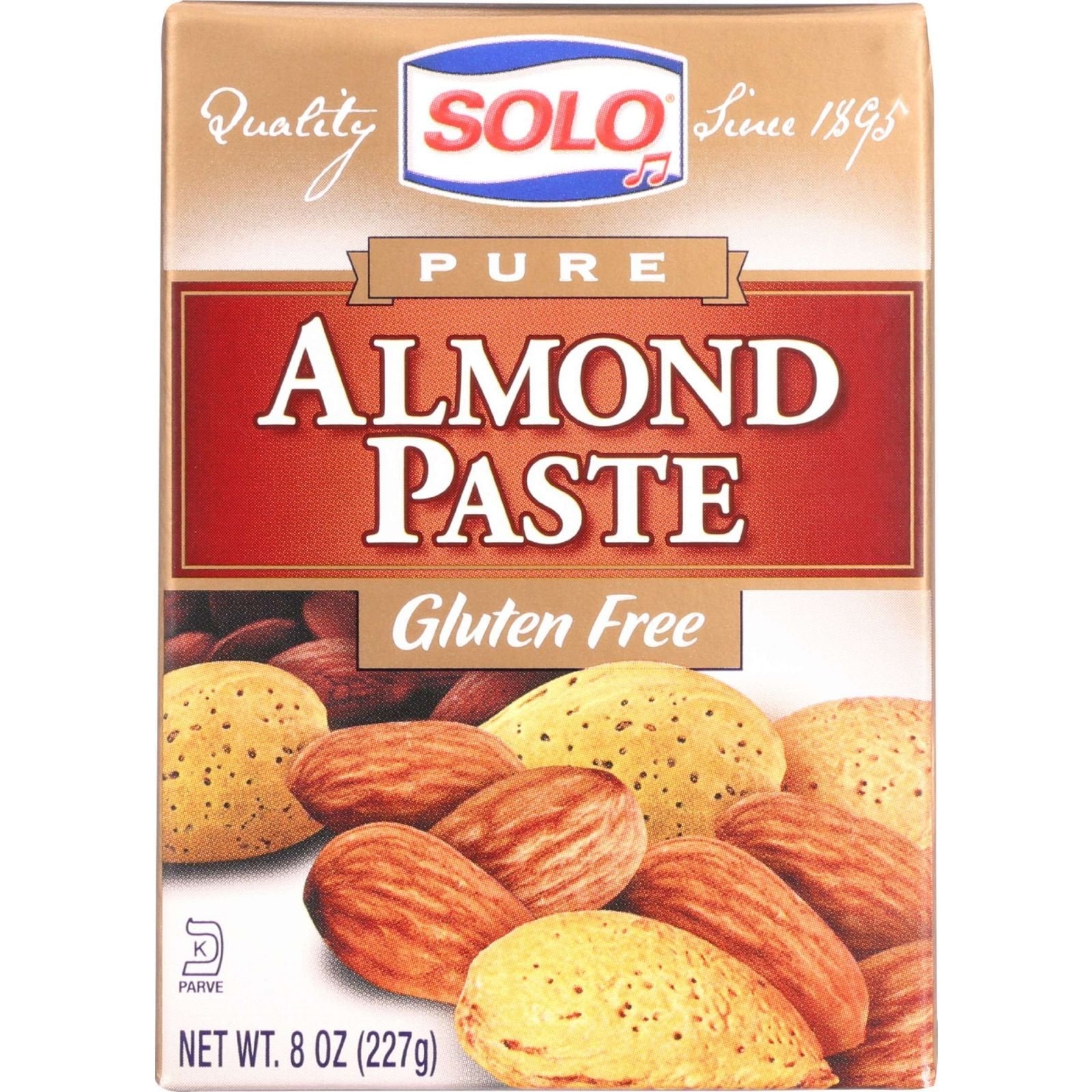 Solo Pure Almond Paste 8oz