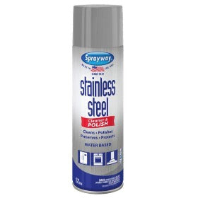 Sprayway Stainless Steel Cleaner 15 oz aerosol