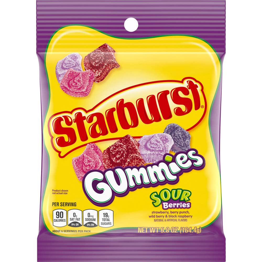 Starburst Gummies Sour Berries 5.8 oz