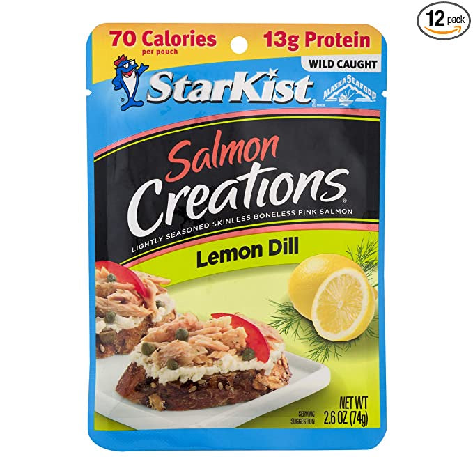 Starkist Salmon Lemon Dill Creations 2.6oz