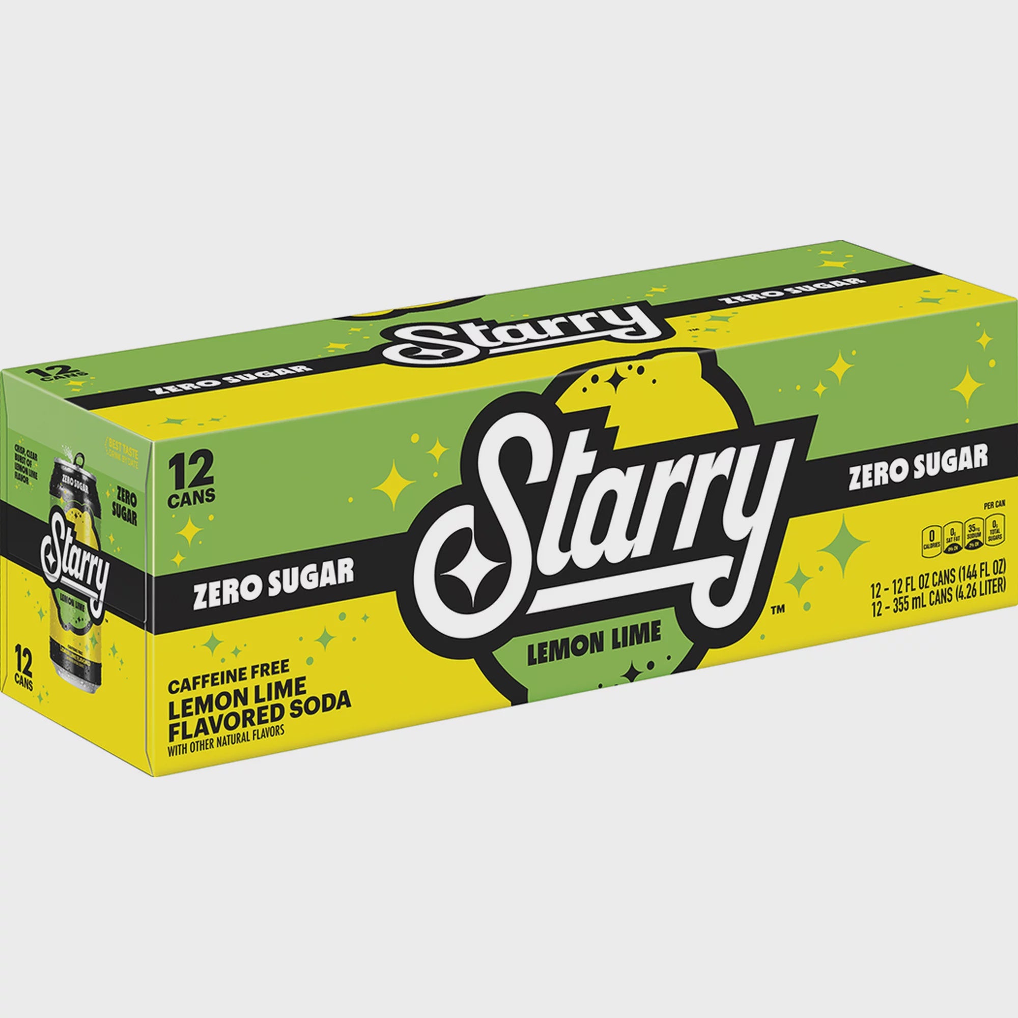 Starry Zero 12pk cans