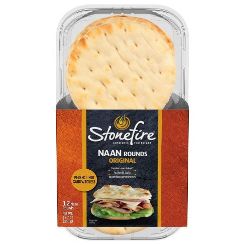 Stone Fire Original Naan Rounds 12ct